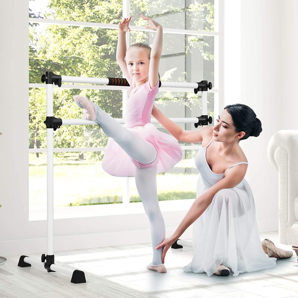 Gymax Double Ballet Bar buy portable ballet barre best ballet barres for home buying guide