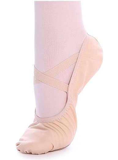 Bezioner Ballet Dance Shoes Split Sole Flat Gymnastics Dancing Slippers best ballet shoes for adults buying guide choosing ballet slippers