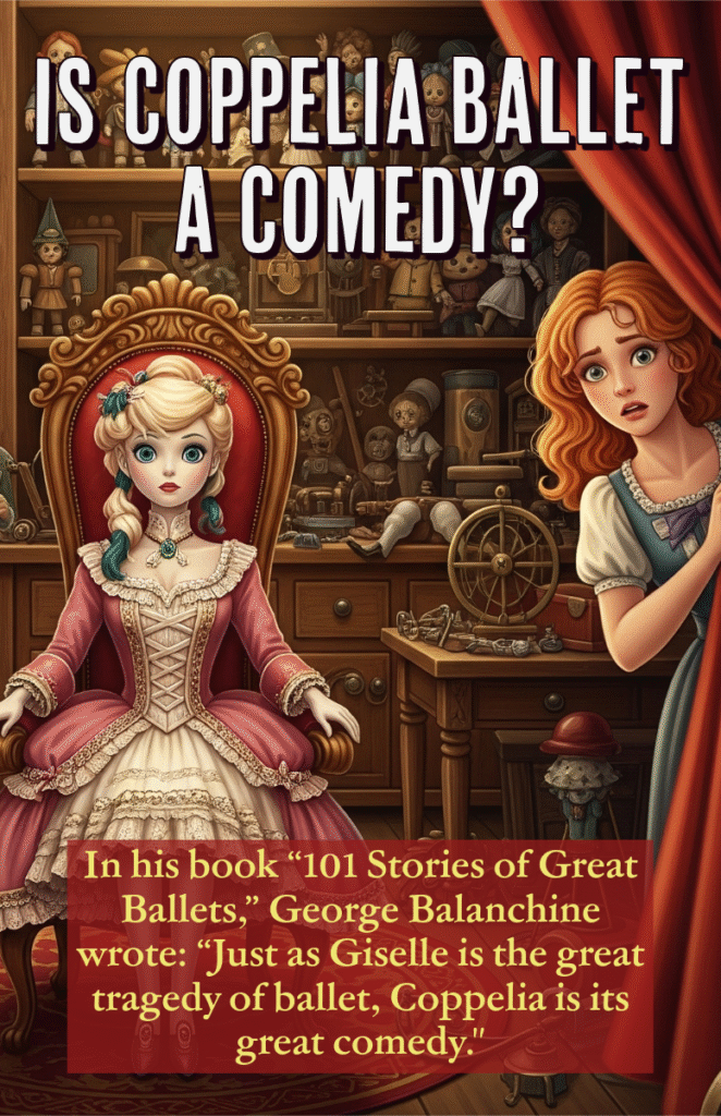 is coppelia ballet a comedy