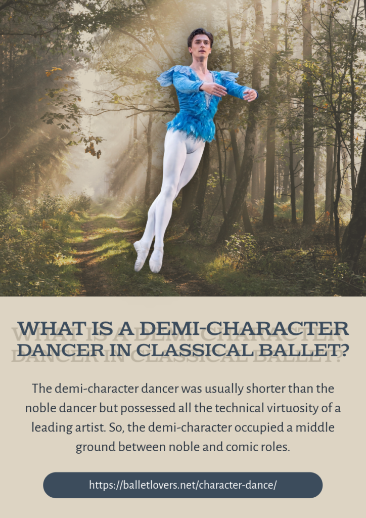 character dance, demi character dancers