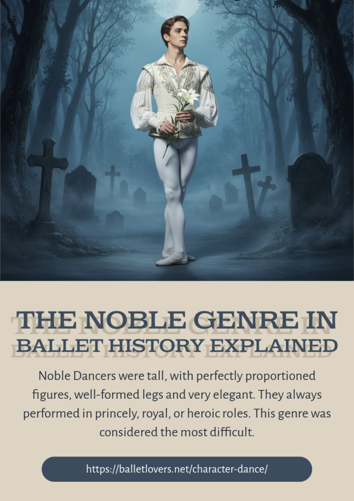 character dance, noble genre dancers