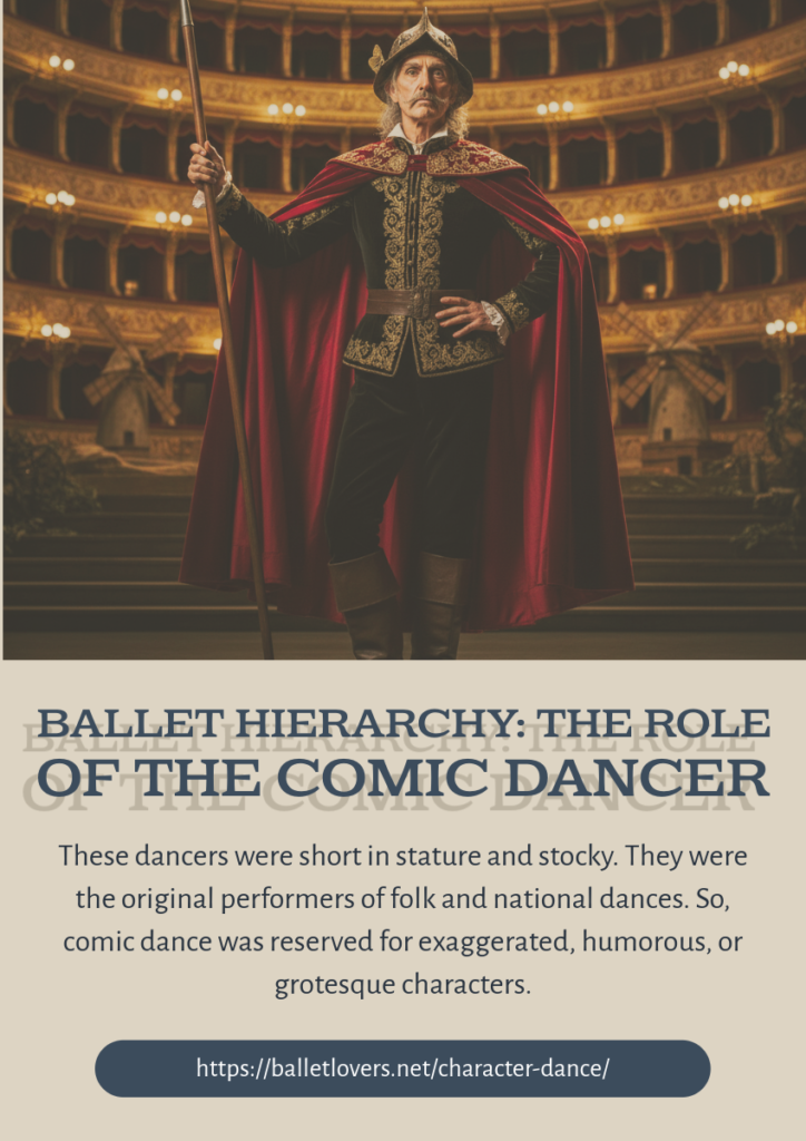 character dance, comic dancers